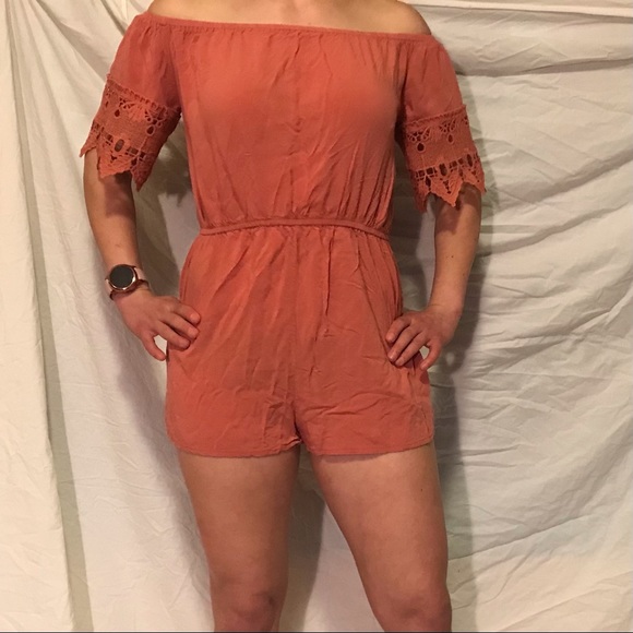 Iris Orange Romper S or Youth L - Picture 2 of 6